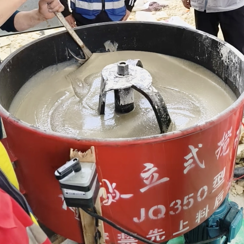 兴仁汽轮机余热压缩机导热油设备底座耐高温环氧树脂灌浆料